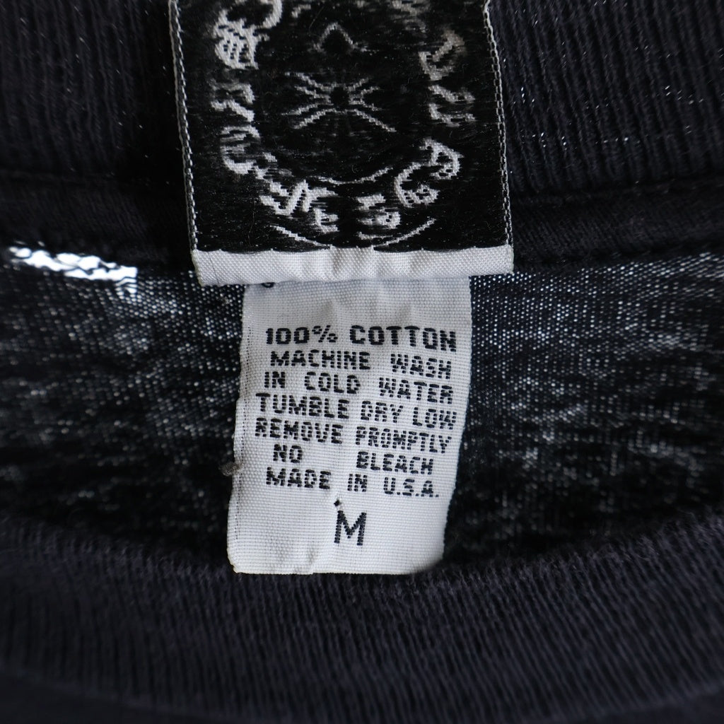 CHROME HEARTS(クロムハーツ) OLD S/S オールド バックセメタリークロスプリント 長袖Tシャツカットソー ブラック