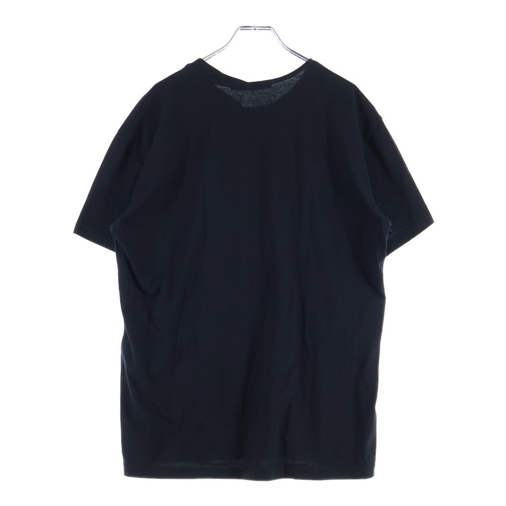 GIVENCHY(ジバンシィ) ネックレスチェーン ロゴ プリント 半袖カットソー Tシャツ ブラック BW706P3Z23
