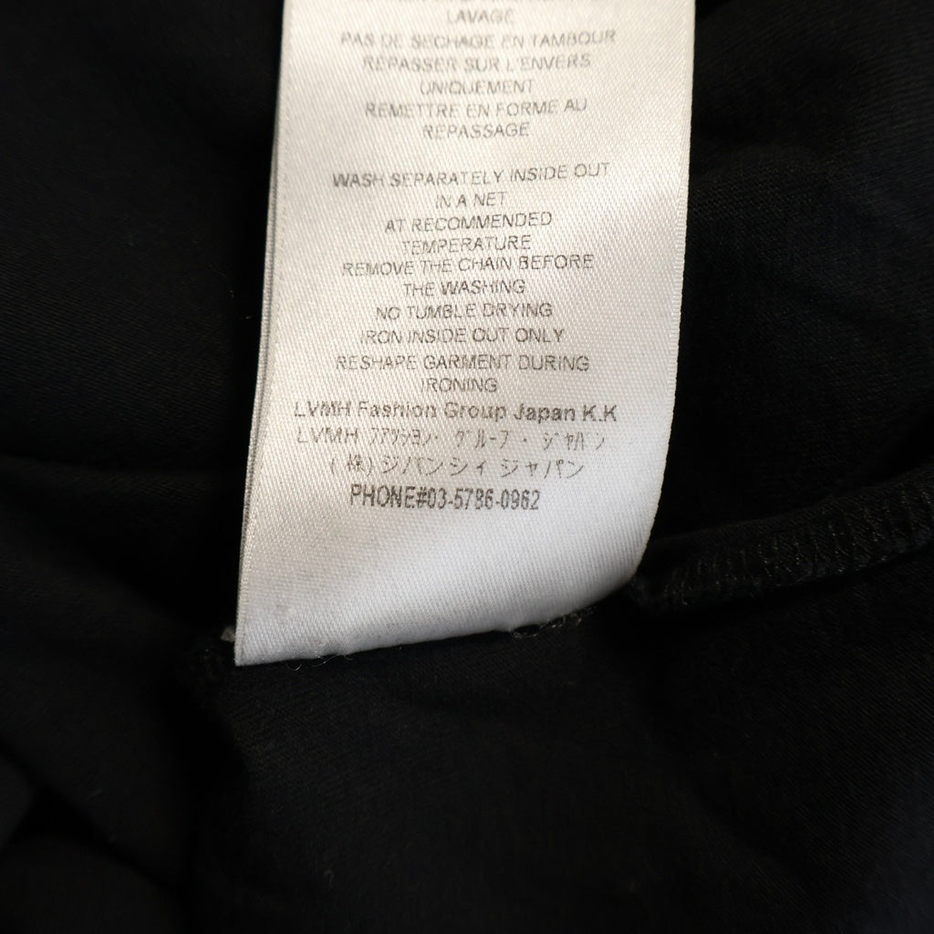 GIVENCHY(ジバンシィ) ネックレスチェーン ロゴ プリント 半袖カットソー Tシャツ ブラック BW706P3Z23
