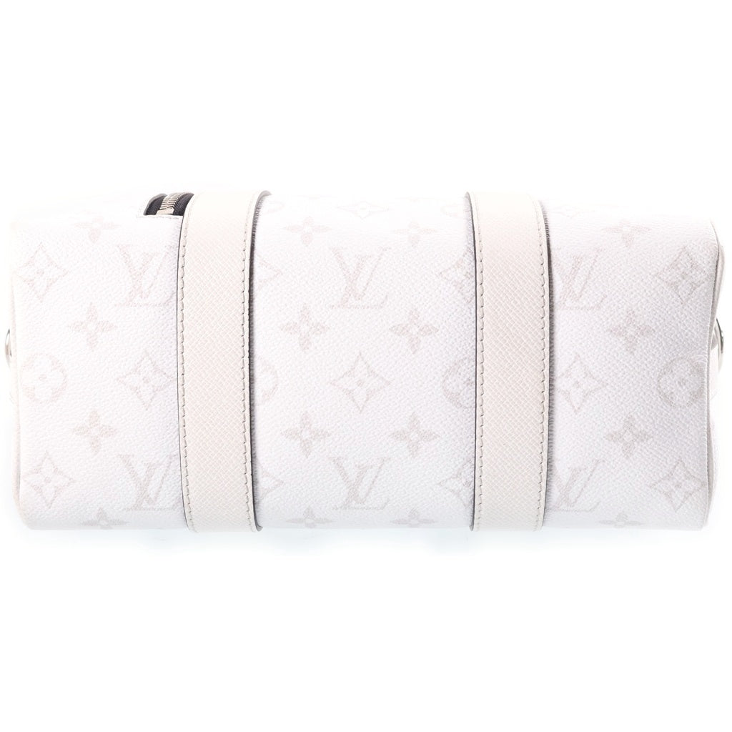 LOUIS VUITTON(ルイヴィトン) 26SS タイガラマ シティ キーポル ショルダー バッグ オプティックホワイト M27644 レディース