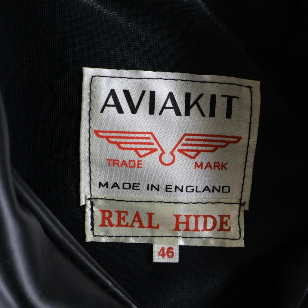 Lewis Leathers(ルイスレザー) DOMINATOR ドミネーター レギュラーフィット ホースハイド ジップアップレザージャケット ブラック