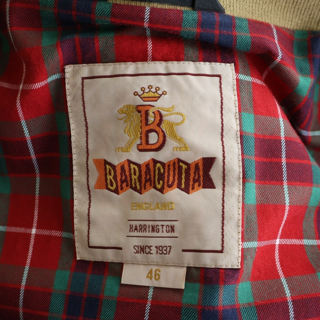 BARACUTA(バラクータ) G9 ハリントンジャケット ベージュ 232MBRCPS001