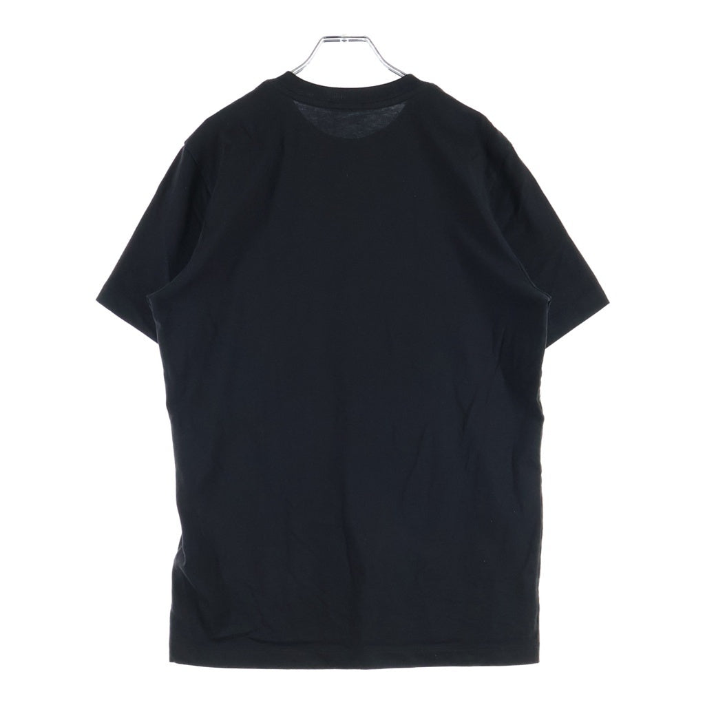 MONCLER(モンクレール) 25SS ワッペン ロゴ プリント 半袖カットソー Tシャツ ブラック K10918C00075