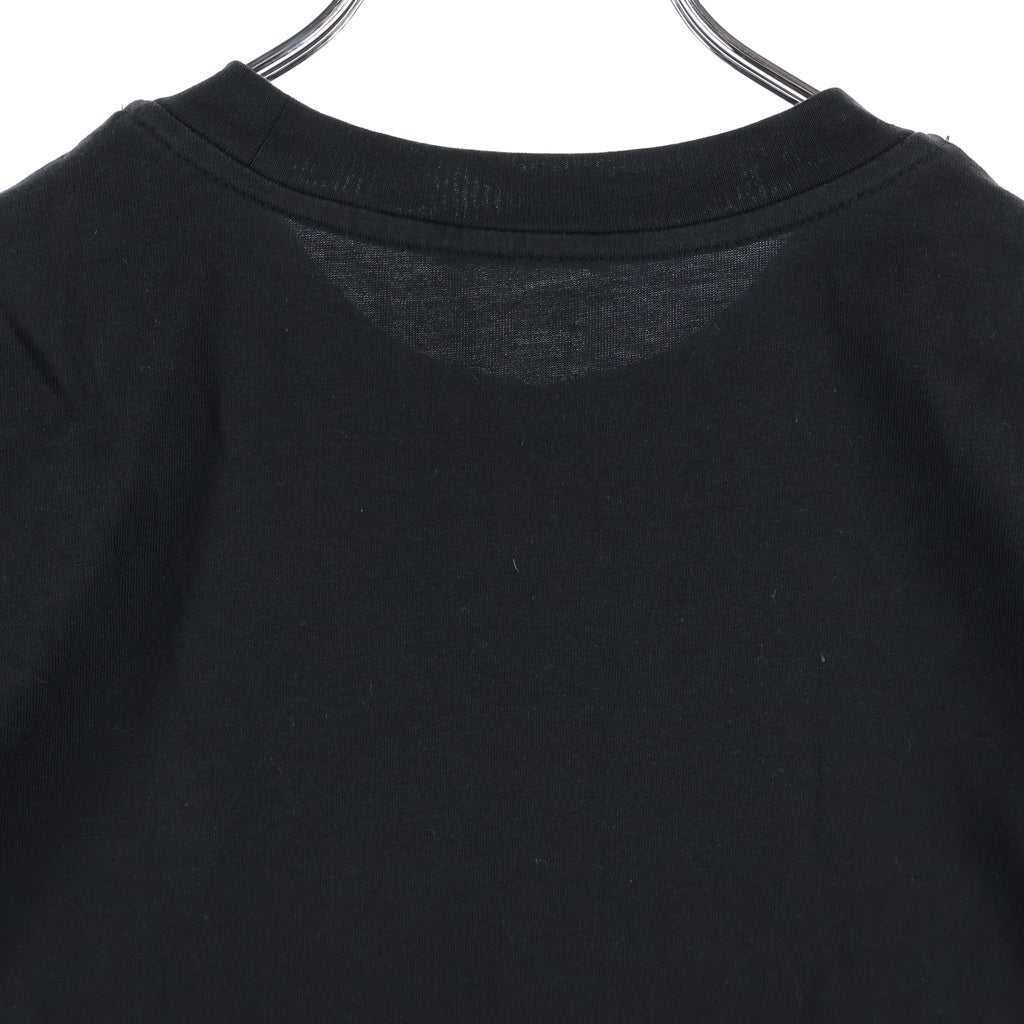 MONCLER(モンクレール) 25SS ワッペン ロゴ プリント 半袖カットソー Tシャツ ブラック K10918C00075