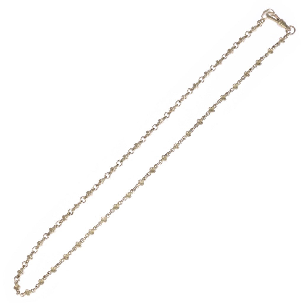 Loree Rodkin(ローリーロドキン) TINY FLOWER CHAIN LINK タイニー フラワー チェーン リンク ネックレス シルバー レディース