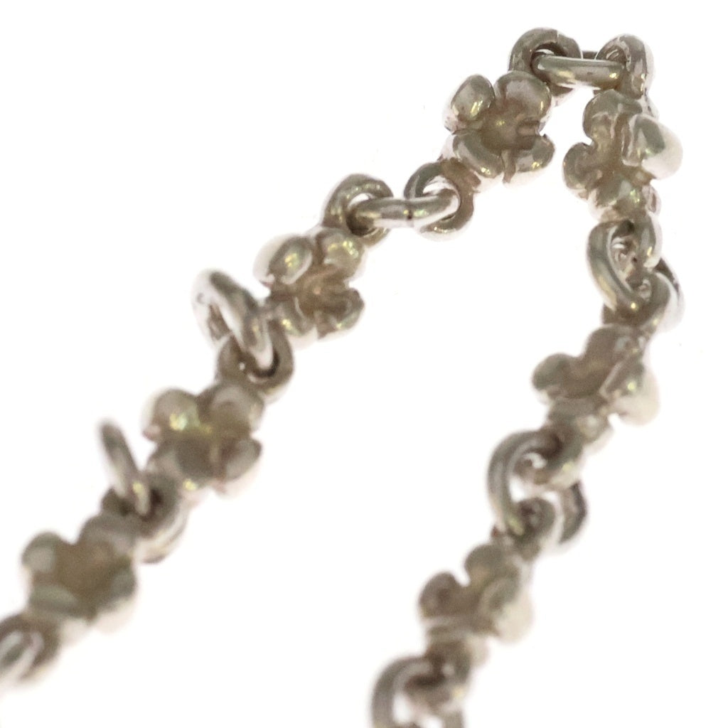 Loree Rodkin(ローリーロドキン) TINY FLOWER CHAIN LINK タイニー フラワー チェーン リンク ネックレス シルバー レディース