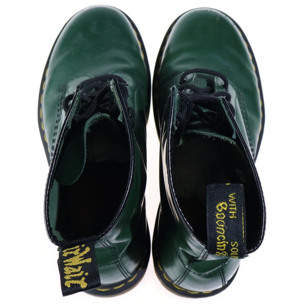 Dr.Martens(ドクターマーチン) 1460 8EYE 8ホール レザーブーツ グリーン 11822207