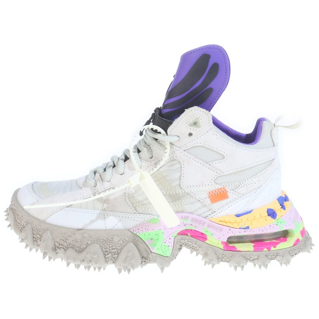 NIKE(ナイキ) ×OFF-WHITE AIR TERRA FORMA オフホワイト エアテラフォーマ ハイカットスニーカー マルチ US8/26cm DQ1615-100