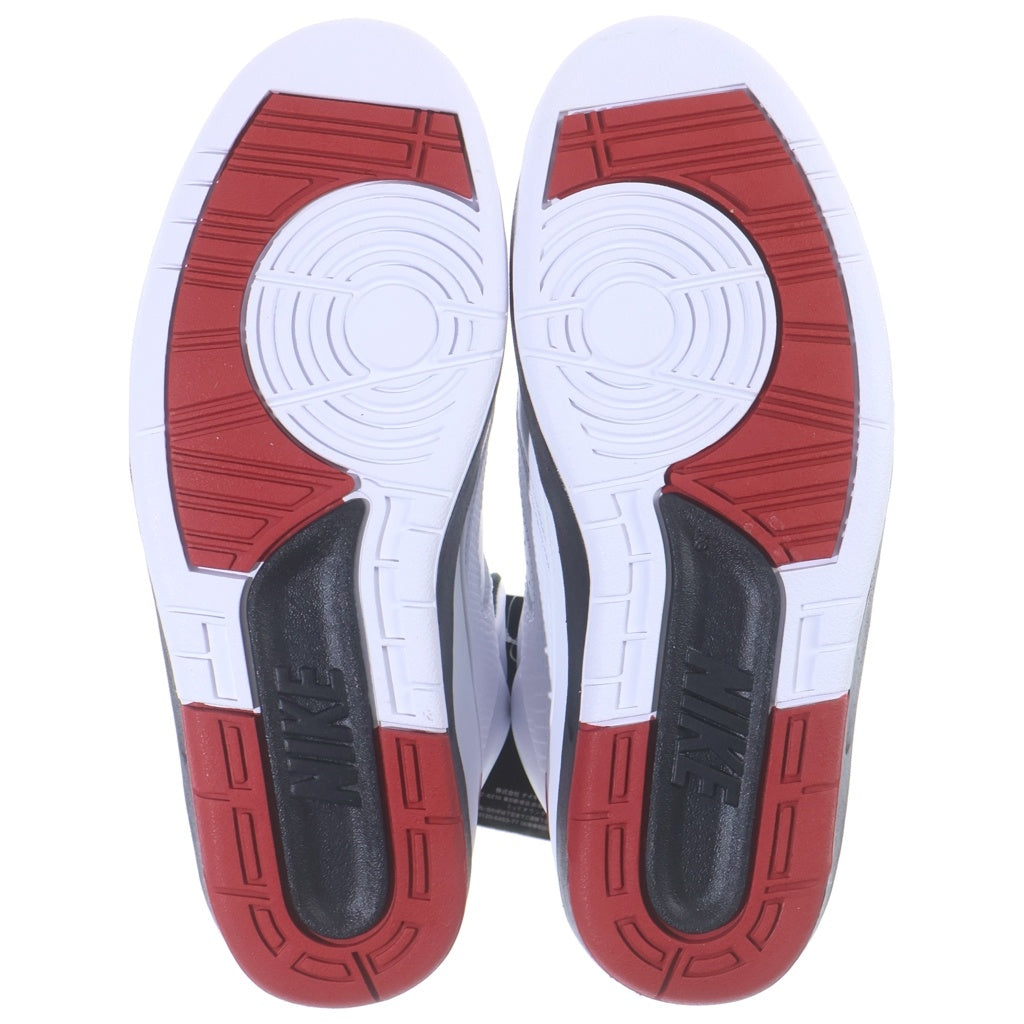 NIKE(ナイキ) AIR JORDAN 2 OG CHICAGO 2022 エアジョーダン2 シカゴ ハイカットスニーカー ホワイト/レッド US8/26cm DX2454-106