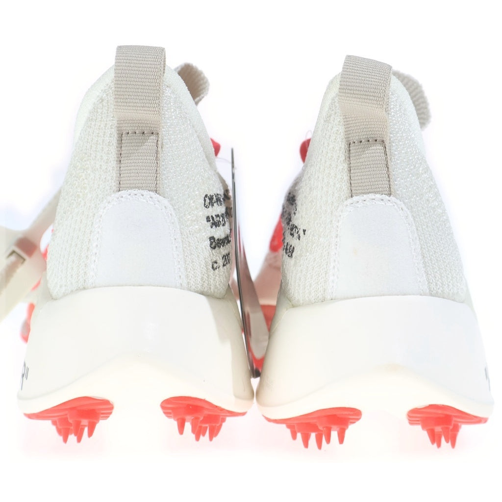 NIKE(ナイキ) ×OFF-WHITE AIR ZOOM TEMPO NEXT FLYKNIT SOLAR オフホワイト エアズームテンポネクスト フライソーラー ローカットスニーカー ホワイト US8/26cm CV0697-100