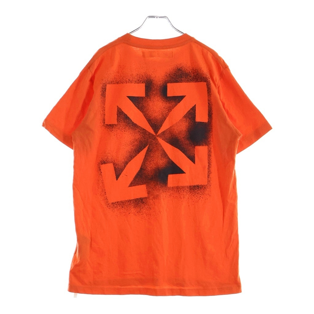 OFF-WHITE(オフホワイト) STENCIL S/S SLIM TEE スプレー ペイント ロゴ 半袖 カットソー Tシャツ OMAA027E20JER006