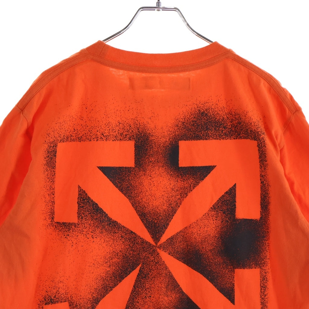 OFF-WHITE(オフホワイト) STENCIL S/S SLIM TEE スプレー ペイント ロゴ 半袖 カットソー Tシャツ OMAA027E20JER006