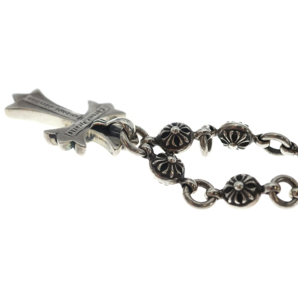 CHROME HEARTS(クロムハーツ) #1 CRSBL CHN SML CH CRS クロスボールチェーン スモールCHクロス ネックレス シルバー BCA193