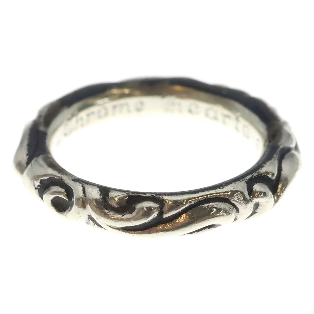 CHROME HEARTS(クロムハーツ) SCRL BAND スクロールバンド リング シルバー BCA351
