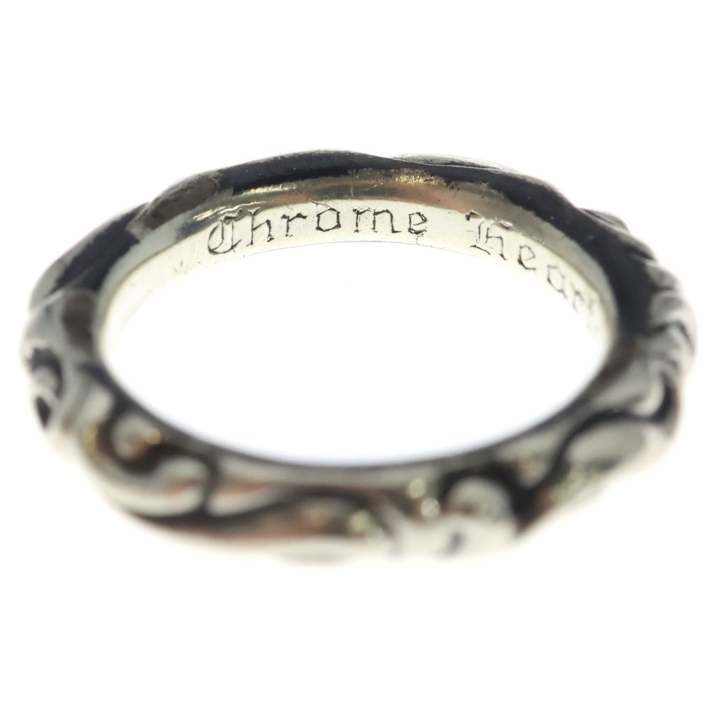 CHROME HEARTS(クロムハーツ) SCRL BAND スクロールバンド リング シルバー BCA351