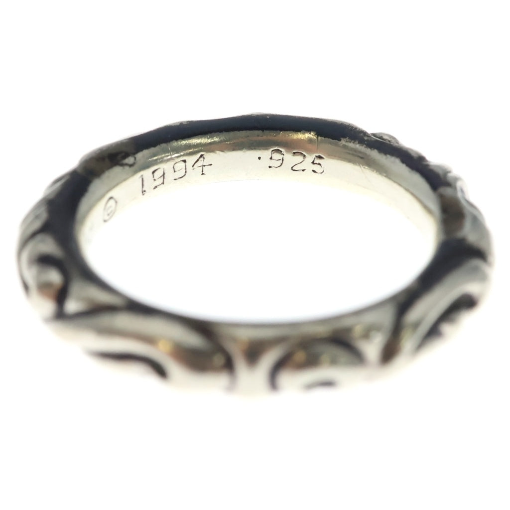 CHROME HEARTS(クロムハーツ) SCRL BAND スクロールバンド リング シルバー BCA351