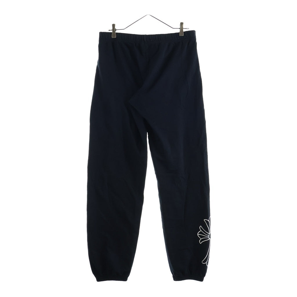 CHROME HEARTS(クロムハーツ) OLD SWT PANTS ホースシュー/CHクロスプリントロゴ スウェットパンツ 薄手 ブラック