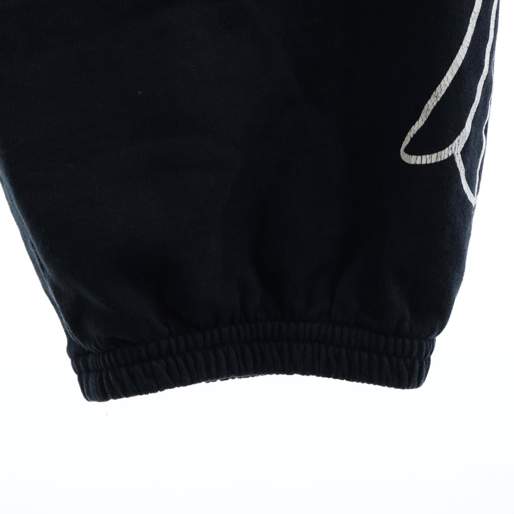 CHROME HEARTS(クロムハーツ) OLD SWT PANTS ホースシュー/CHクロスプリントロゴ スウェットパンツ 薄手 ブラック