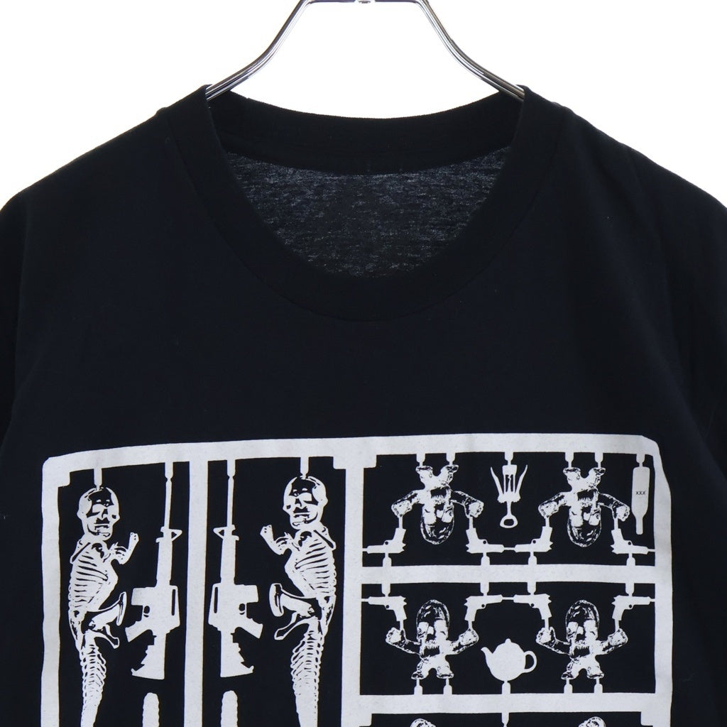 CHROME HEARTS(クロムハーツ) FOTI フォティ グラフィックプリント 半袖Tシャツ クルーネックカットソー ブラック