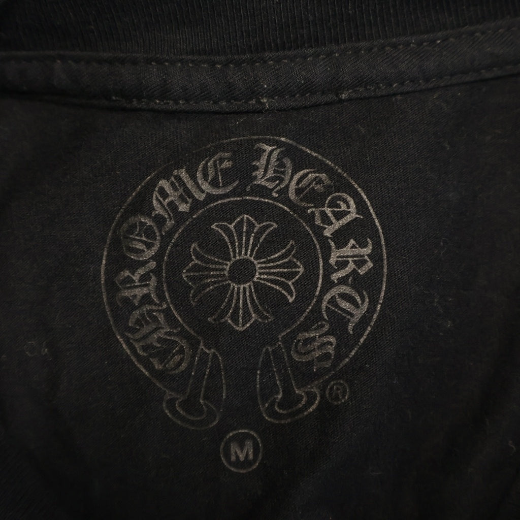 CHROME HEARTS(クロムハーツ) FOTI フォティ グラフィックプリント 半袖Tシャツ クルーネックカットソー ブラック