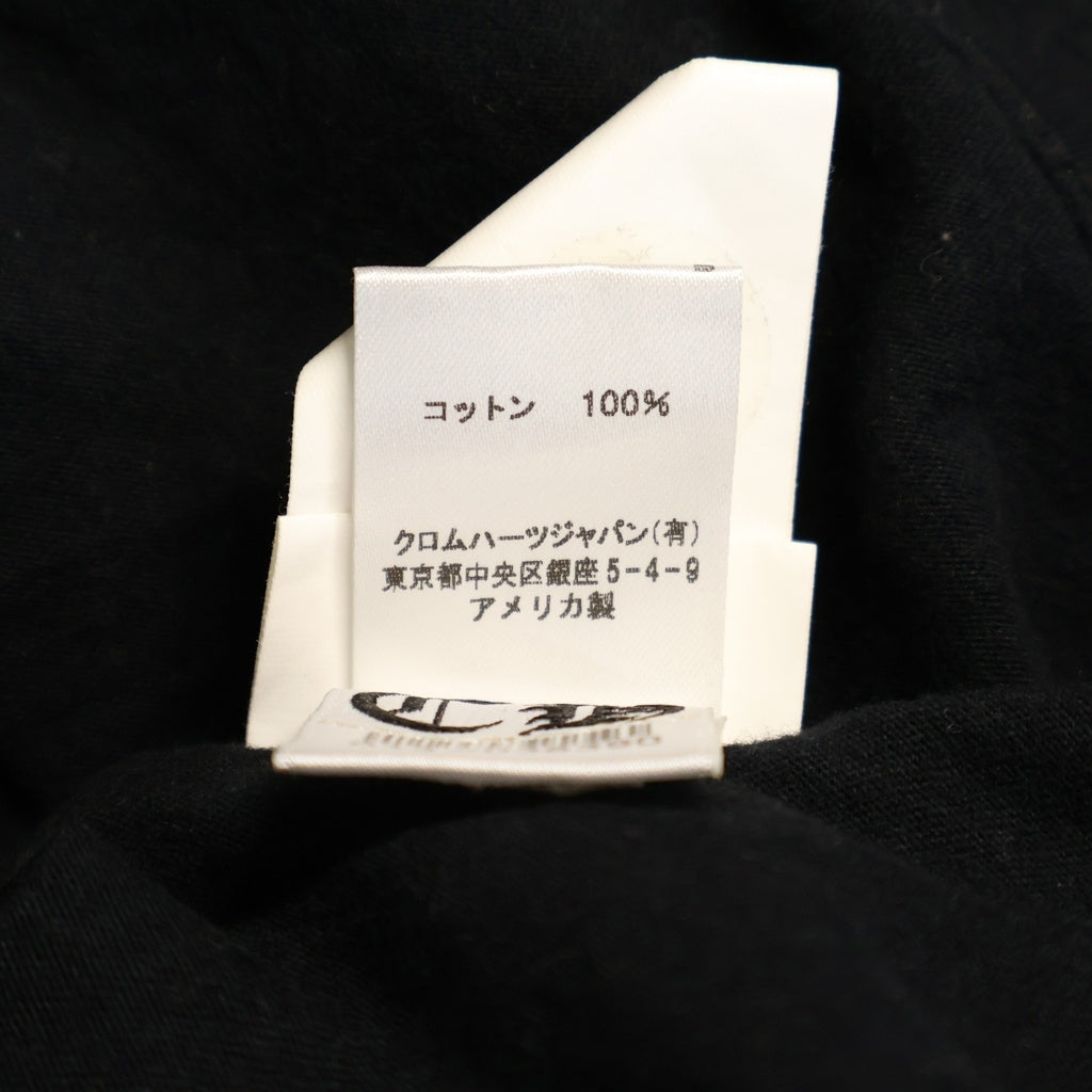CHROME HEARTS(クロムハーツ) OLD CH L/S T-SHIRT オールド バックTバープリント 長袖Tシャツ ロンT ブラック