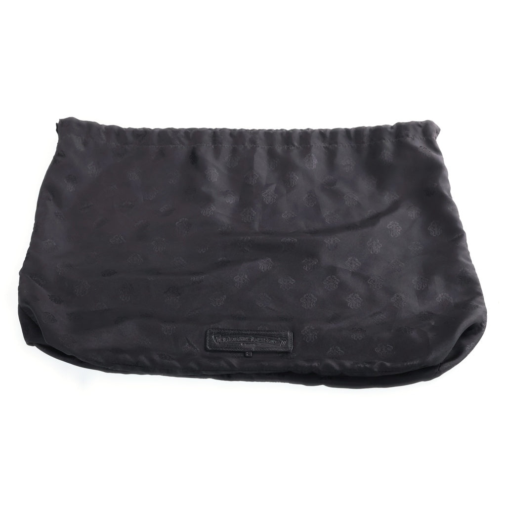 CHROME HEARTS(クロムハーツ) FS TOTE FSトート クロスパッチ付きレザートートバッグ ブラック
