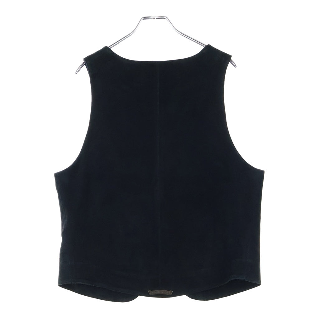 CHROME HEARTS(クロムハーツ) CLASSIC 2B SUD クロスボタンレザーベスト