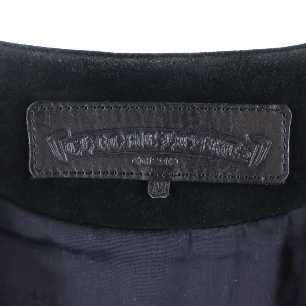 CHROME HEARTS(クロムハーツ) CLASSIC 2B SUD クロスボタンレザーベスト
