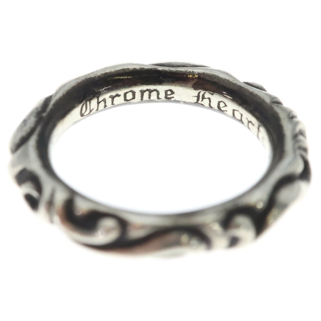 CHROME HEARTS(クロムハーツ) SCRL BAND スクロールバンド リング シルバー BCA351