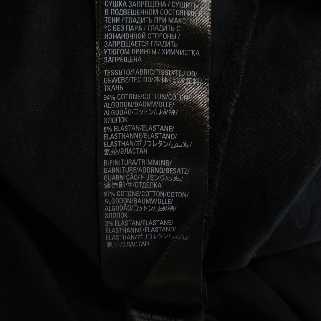 BALENCIAGA(バレンシアガ) ×adida アディダス ロゴプリント サイドスリーライン 長袖Tシャツ ブラック レディース 723792 TNVP2