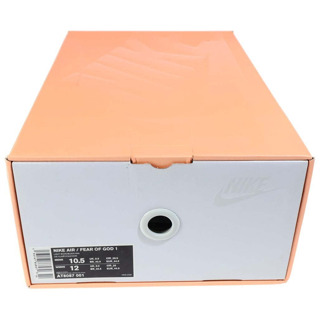 NIKE(ナイキ) ×FEAR OF GOD AIR RAID LIGHT BONE フィアオブゴッド エア レイド ライト ボーン ミッドカットスニーカー ホワイト US10.5/28.5cm AT8087-001