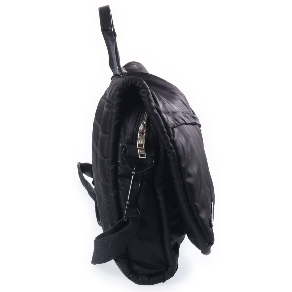 Y-3(ワイスリー) ロゴプレート ナイロンショルダーバッグ ブラック A43008