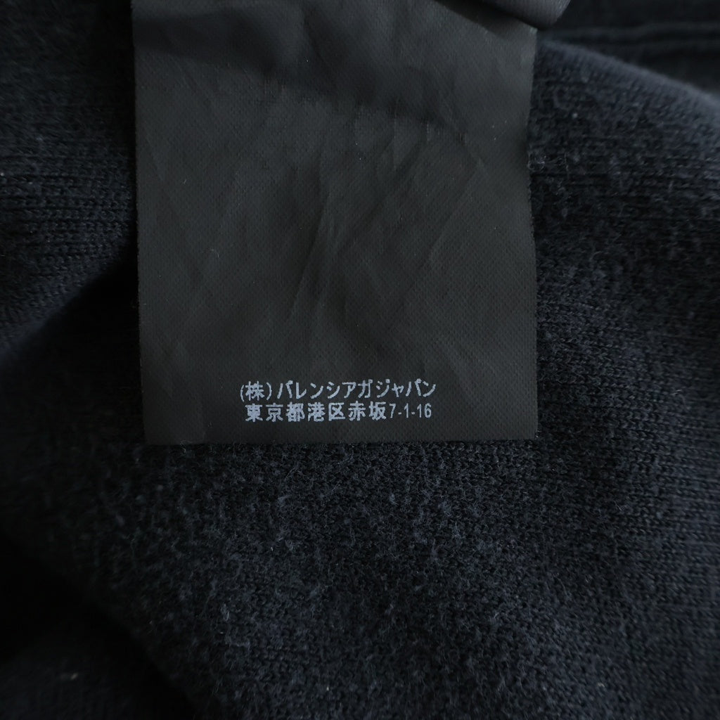 BALENCIAGA(バレンシアガ) Short sleeve summer knit T-shirt サマーニット半袖Tシャツ ブラック レディース 437905 T2082
