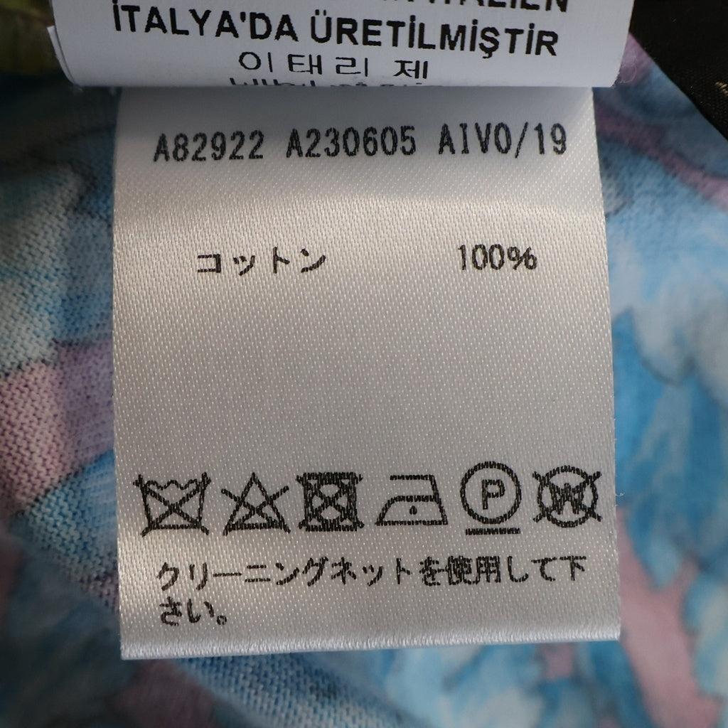 VERSACE(ヴェルサーチ) 総柄 ポケット 半袖 Tシャツ カットソー マルチカラー