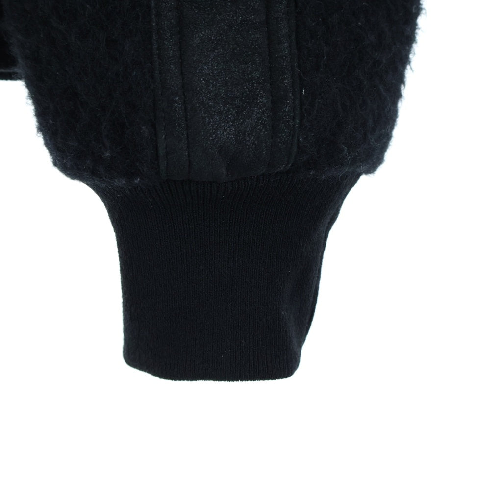 Rick Owens(リックオウエンス) 19AW Wool Dustulator Hooded Jacket ウールフーデッドジャケット ブラック RU19F4767-WFMLBA