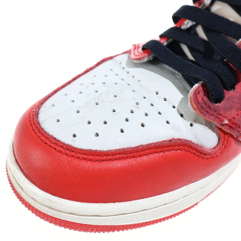 NIKE(ナイキ) AIR JORDAN 1 HIGH NEXT CHAPTER エアジョーダン1 ハイ OG SP ネクストチャプター ハイカットスニーカー ホワイト/レッド US9.5/27.5cm DV1748-601