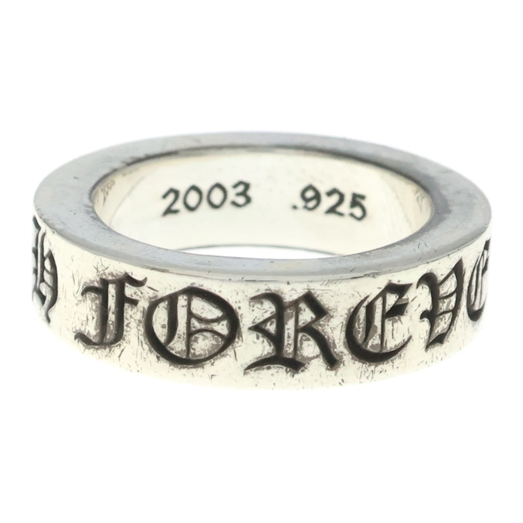CHROME HEARTS(クロムハーツ) 6mm SPACER FOREVER 6mmスペーサーリング フォーエバーシルバーBCA337
