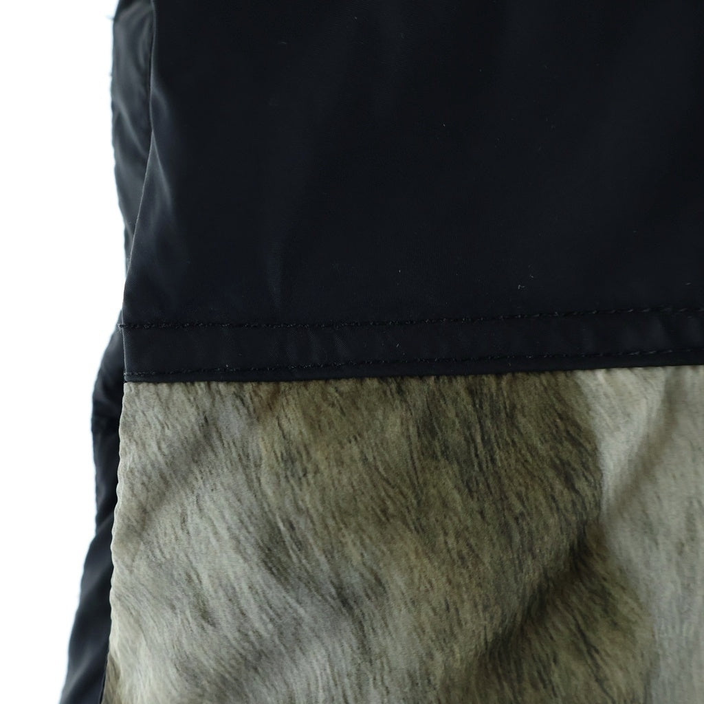 SUPREME(シュプリーム) 13AW×THE NORTH FACE ザノースフェイス Fur Print Nuptse Vest ファーヌプシダウンベスト ベージュ ND01341