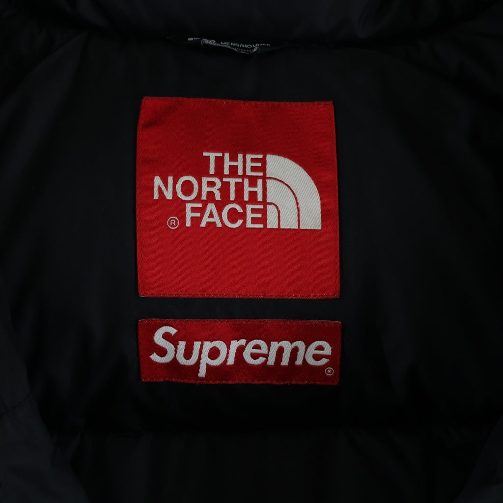 SUPREME(シュプリーム) 13AW×THE NORTH FACE ザノースフェイス Fur Print Nuptse Vest ファーヌプシダウンベスト ベージュ ND01341