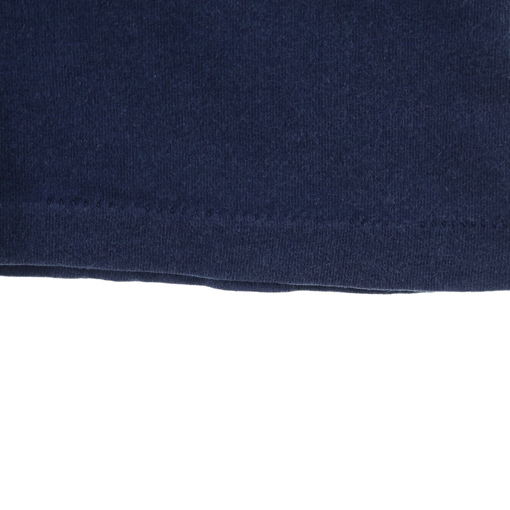STUSSY(ステューシー) 90S OLD 紺タグ INTERNATIONAL SQUADRON ロゴ プリント 半袖 カットソー Tシャツ ネイビー