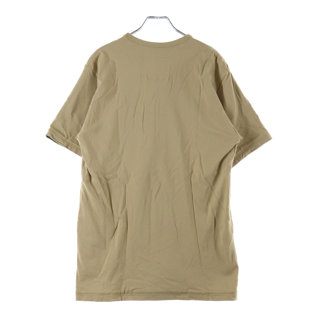 UNDERCOVER(アンダーカバー) 99AW アンビバレンス期 WE DON'T CARE リバーシブル プリント 半袖 Tシャツ カットソー ベージュ