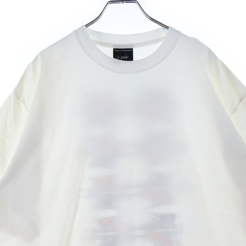 NEIGHBORHOOD(ネイバーフッド) 00S トライバル柄 ロゴプリント 半袖 Tシャツ カットソー ホワイト