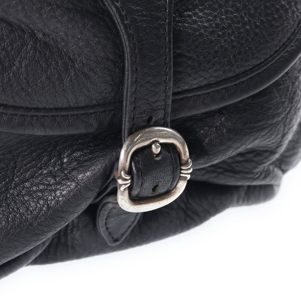 CHROME HEARTS(クロムハーツ) #1 SNAT PACK スナットパック ダガージップ ガンスリンガーベルト レザーウエストバッグ ブラック