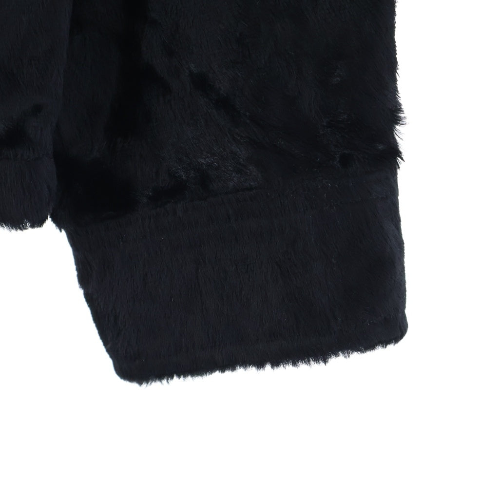 SUPREME(シュプリーム) 26SS Faux Fur Zip Up Shirt フェイクファー ジップアップシャツ ブラック