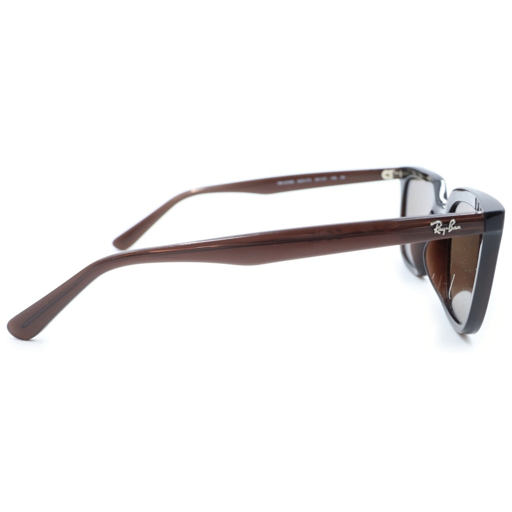Ray Ban(レイバン) スクエア フレーム サングラス メガネ ブラウン RB4439D レディース