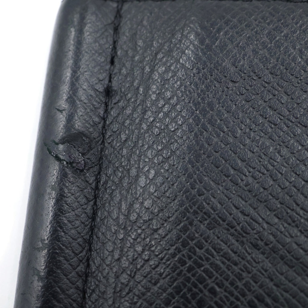 LOUIS VUITTON(ルイヴィトン) ポルトフォイユ パンス タイガレザーマネークリップ財布 ブラック MB3196 M62978