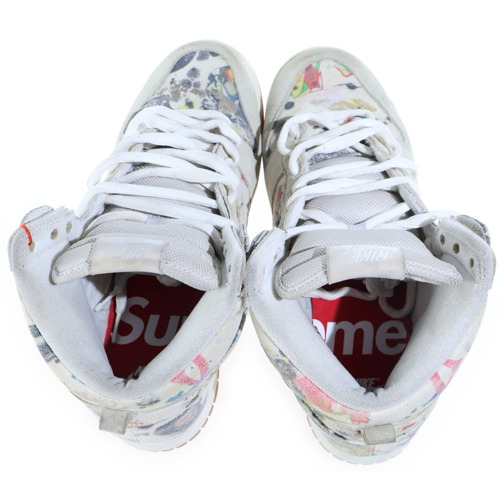 SUPREME(シュプリーム) ×NIKE Dunk High Rammellzee SB ダンク ハイ ラメルジーマルチカラー US9.5/27.5cm FD8779-100