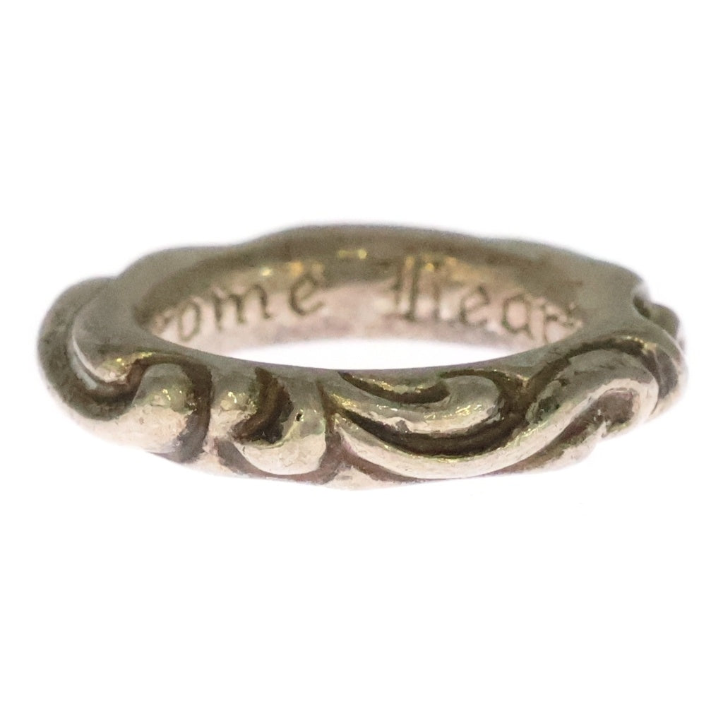CHROME HEARTS(クロムハーツ) SCRL BAND スクロールバンド リング シルバー BCA351
