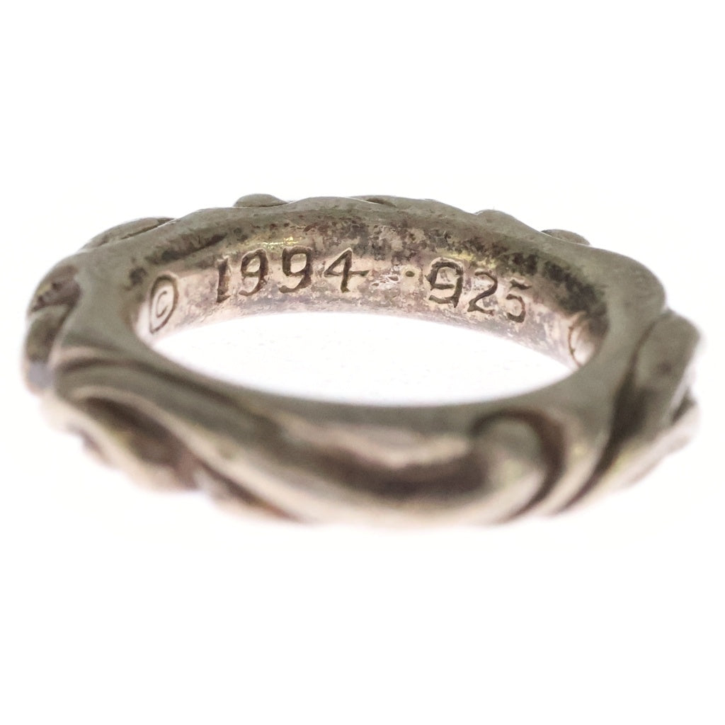 CHROME HEARTS(クロムハーツ) SCRL BAND スクロールバンド リング シルバー BCA351