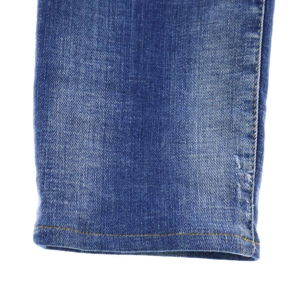 DSQUARED2(ディースクエアード) MEDIUM WORN OUT BOOTY WASH SKATER JEANS ダメージ加工 テーパード デニムパンツ ジーンズ インディゴ S74LB1456